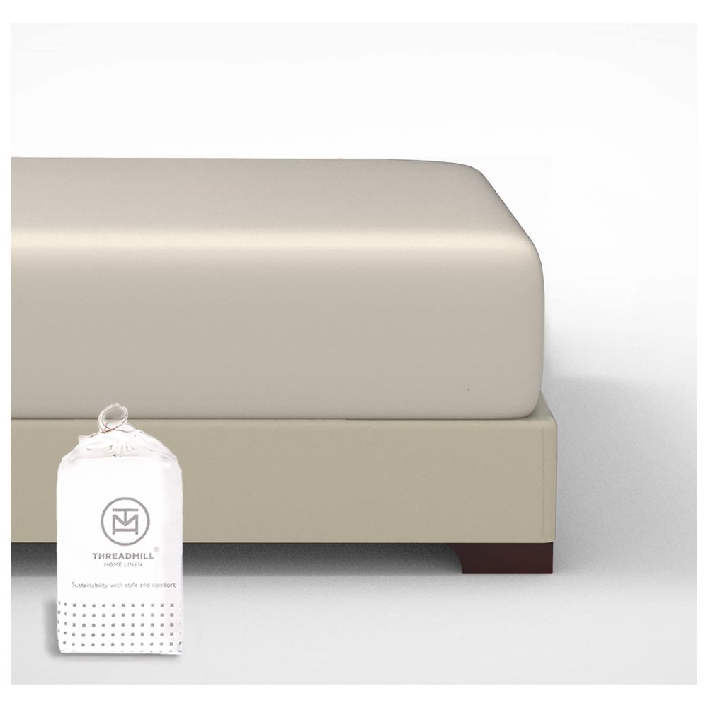 Threadmill Cotton Fitted Sheet Queen Size